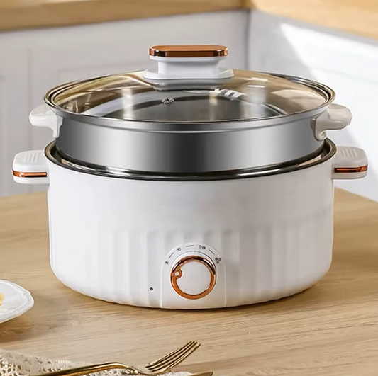 Portable Electric Multifunctional Cooker – Double Layer