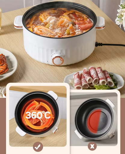 Portable Electric Multifunctional Cooker – Double Layer